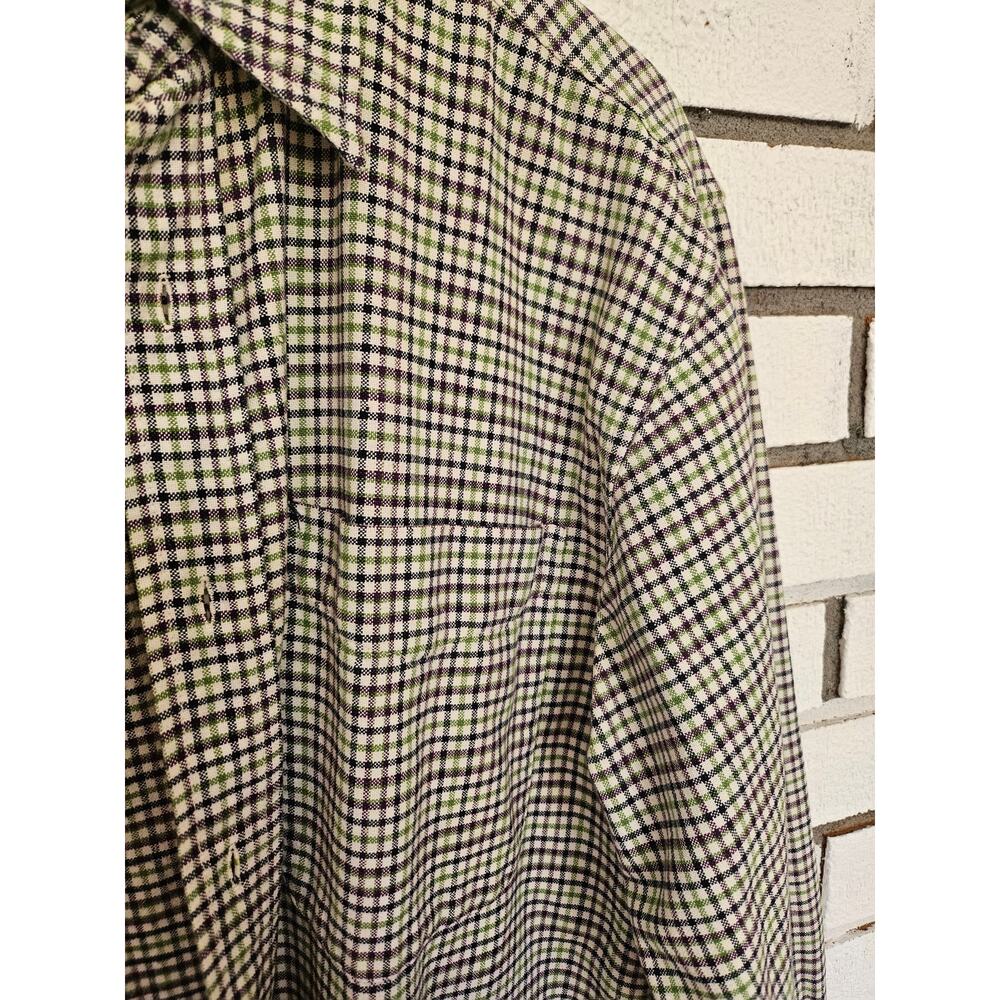 J Riggings Plaid Button Up Size Medium - Picture 2 of 4